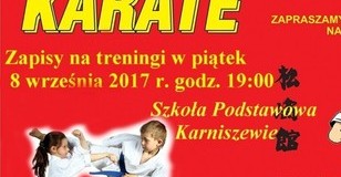 ZAPISY !!!! Karate 