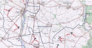 Planowane lokalizacje elektrowni wiatrowych na terenie gminy Mieleszyn