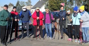 Spacer nordic walking w Mieleszynie