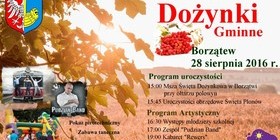 Zaproszenie na Dożynki Gminne