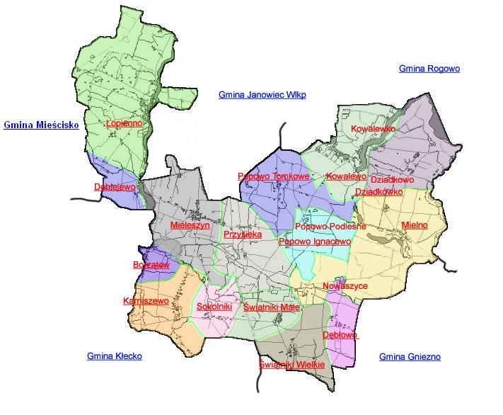 mapa gminy